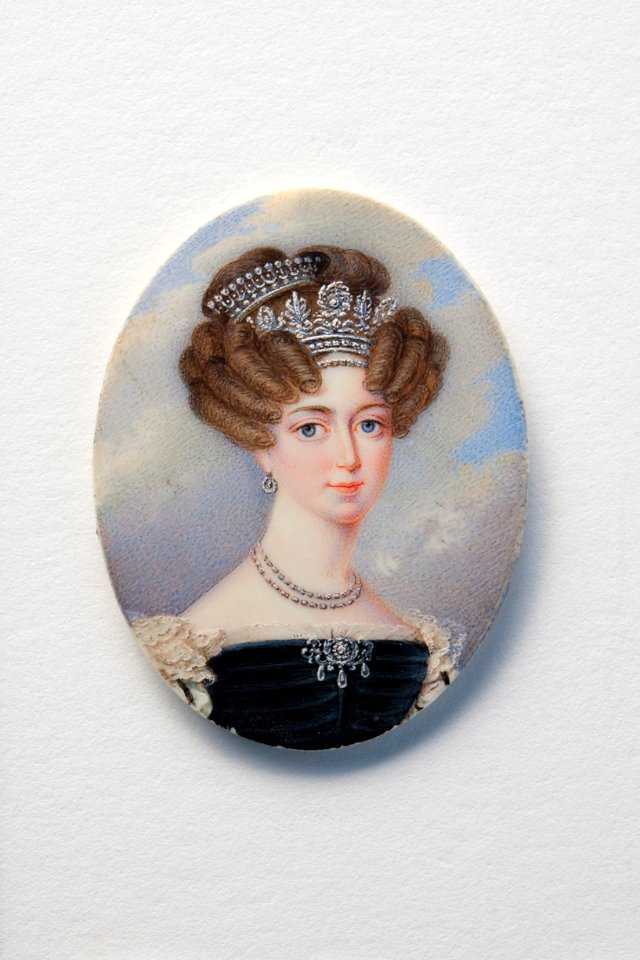Joséphine (1807-1876), drottning av Sverige (Jacob Axel Gillberg) - Nationalmuseum - 29046