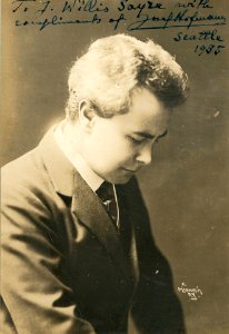 Josef Hofmann, pianist and conductor (SAYRE 3694) photo