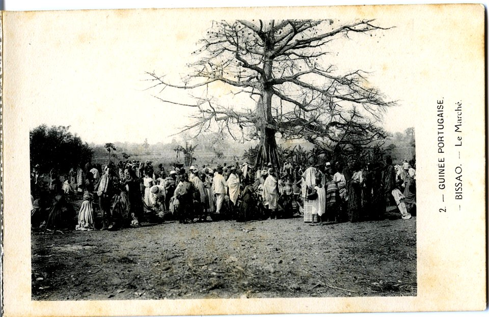 JRD - 2. Guiné Portuguesa – Bissau – O mercado