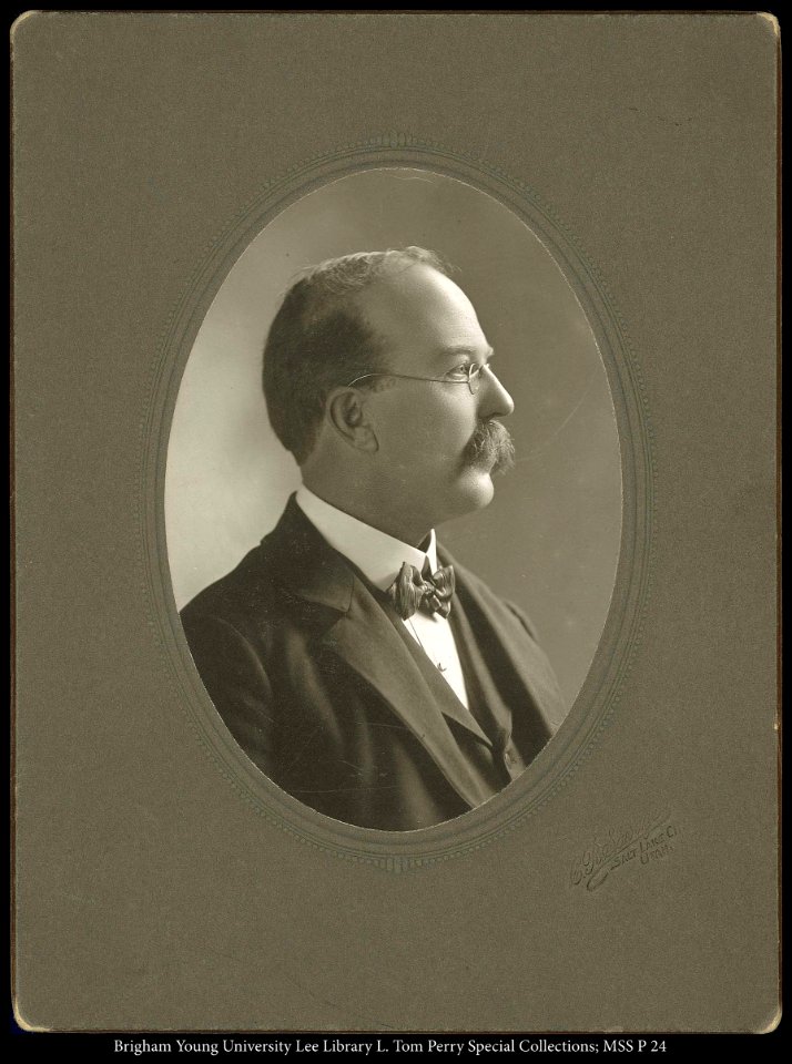 Judge E.A. Wilson bust portrait