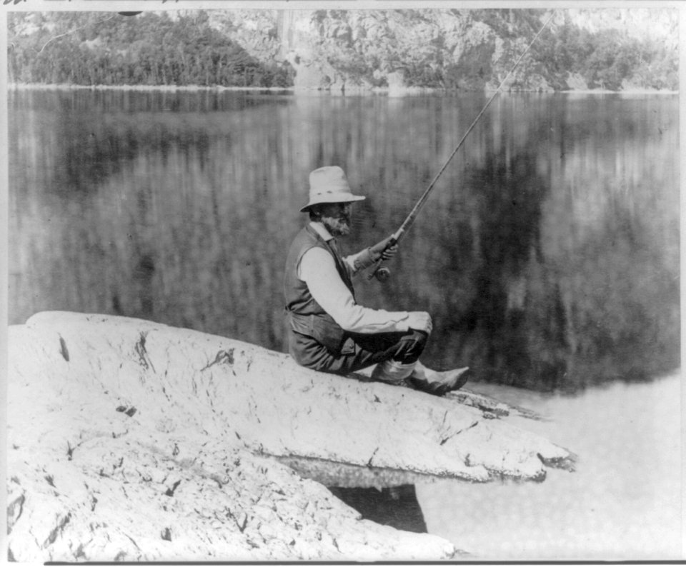 Judge Ingersoll- Pebbly Beach Rock- North Bay- Moosehead Lake LCCN95514488
