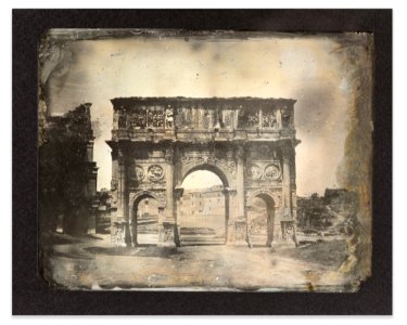 Joseph Philibert Girault de Prangey - Rome - Arc de Constantin - 1842 - 001