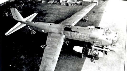 Ju 287 V1 Brandis hangar