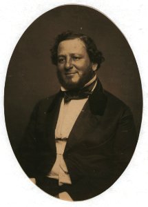 Judah P. Benjamin, Senator from Louisiana, half-length portrait LCCN2004666306