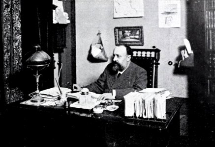José Ortega Munilla, de Franzen, Blanco y Negro, 12-01-1901