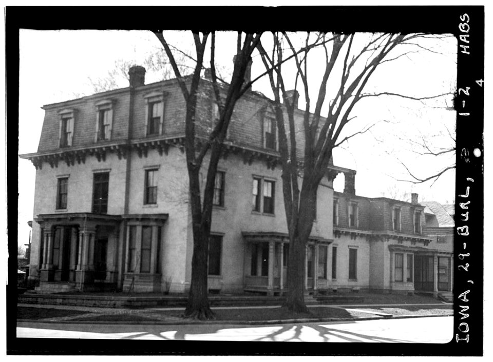 Judge Charles Mason House, Burlington, Iowa