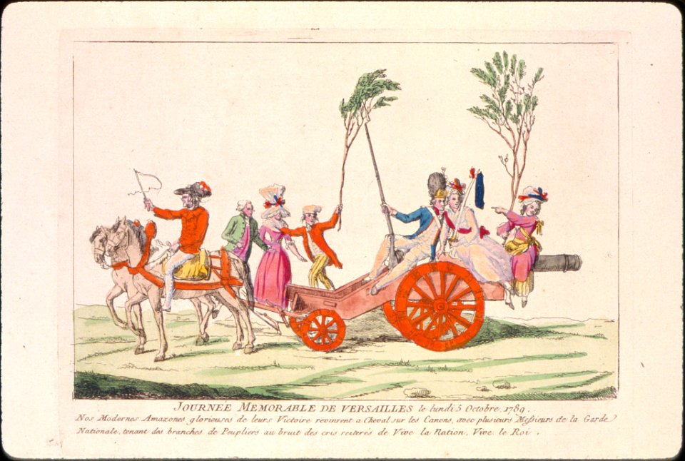 Journée memorable de Versailles le lundi 5 Octobre 1789 LCCN2009633451
