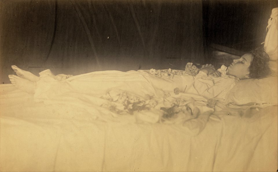 Julia Margaret Cameron (British, born India - (Study of a Dead Child) - Google Art Project