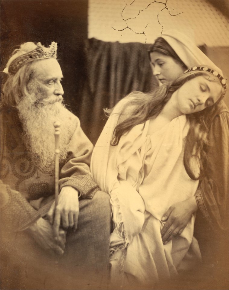 Julia Margaret Cameron (British, born India - Queen Esther before King Ahasuerus - Google Art Project