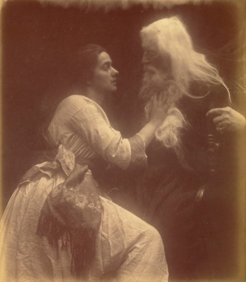 Julia Margaret Cameron (British, born India - Vivien and Merlin - Google Art Project