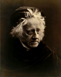Julia Margaret Cameron - John Herschel (Metropolitan Museum of Art copy, restored) levels photo