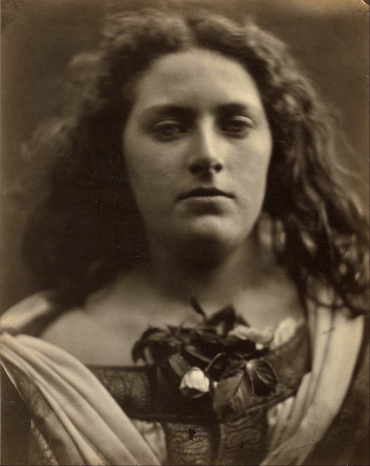 Julia Margaret Cameron - Rosalba (Cyllene Wilson) - Google Art Project