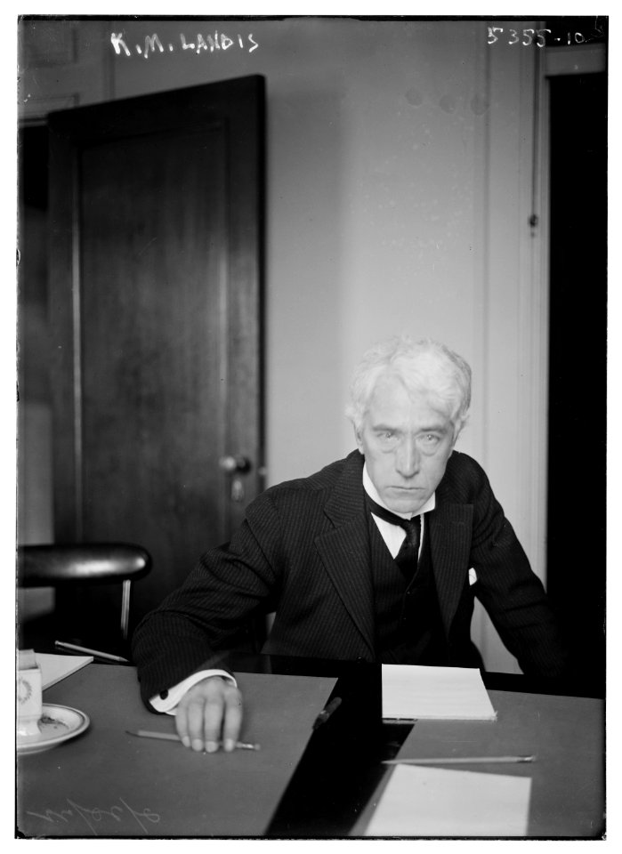 Judge Kenesaw Mountain Landis, Baseball Commissioner (baseball) LCCN2014711805