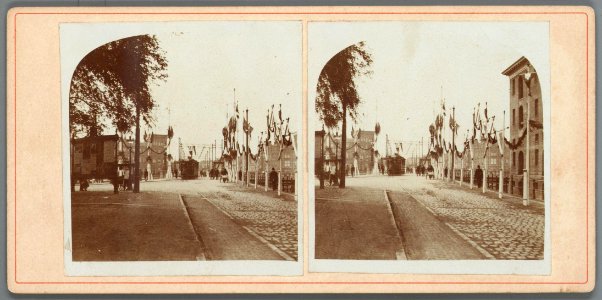 Juliana feesten Amsterdam Mei 1910 Kattenburg - Maarten Benschop