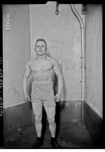 Julien Depuychaffray - Campionato francese di lotta - Japy 1926 - Agence Rol btv1b53159310p