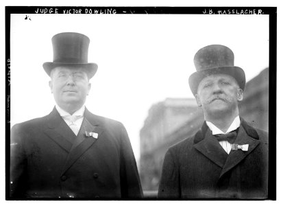 Judge Victor Dowling and J.B. Hasslacher LCCN2014686874