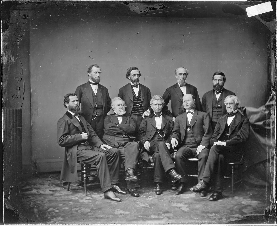 Judiciary Committee, Hon. George S. Boutwell, Mass., Hon. Charles A. Eldredge, Wis., Hon. John C. Churchill, N.Y.... - NARA - 525712