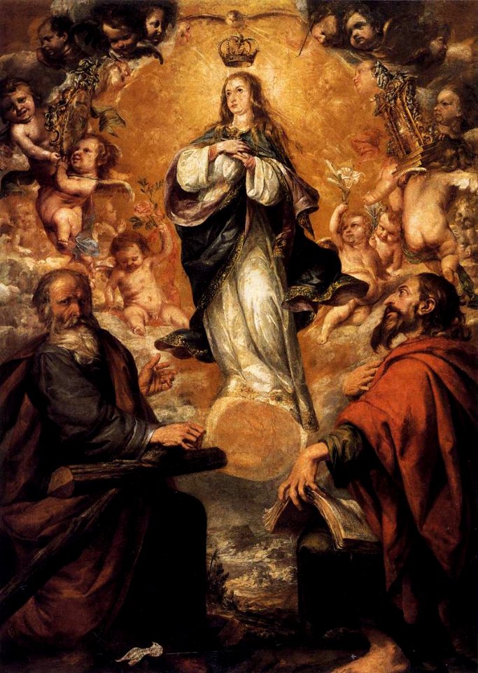 Juan de Valdés Leal , Virgin of the Immaculate Conception 01