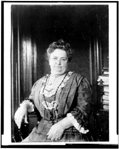 Judith Ellen Foster, half-length portrait, facing front LCCN91711173