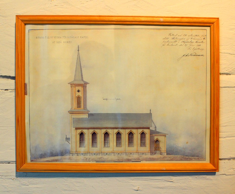 Julius Basilier Oulunsalo Church 1888