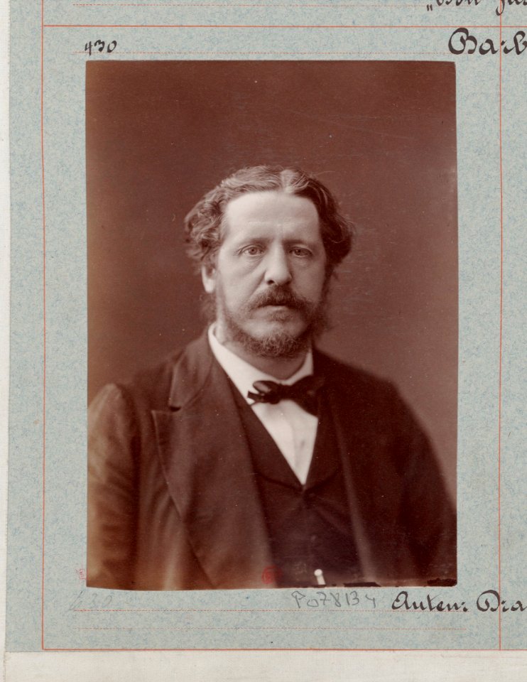 Jules Barbier, par Nadar (original)