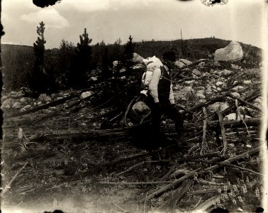 Judge Henderson at Arapaho Glacier