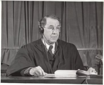 Judge John J. Speight during the Milch Trial