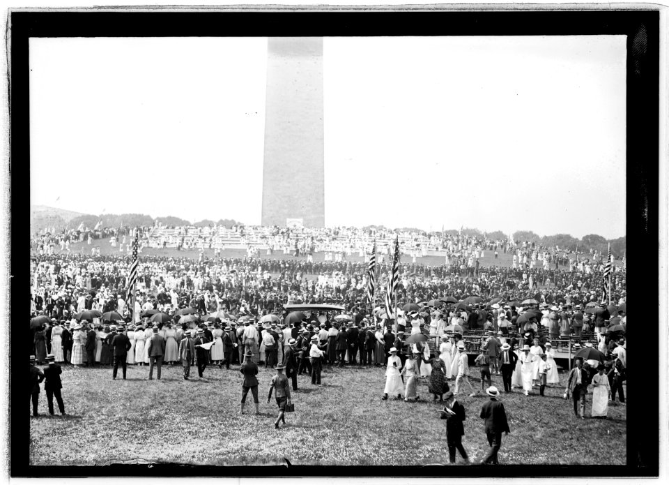 July 4, 1919; momument ground, Wash. D.C. LCCN2016851018