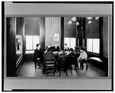 Judge Lindsey in chambers, Juvenile Court of Denver, Colo. LCCN00649749