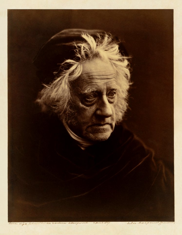 Julia Margaret Cameron - John Herschel (Metropolitan Museum of Art copy, restored)