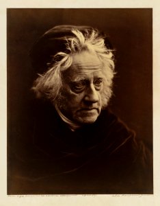Julia Margaret Cameron - John Herschel (Metropolitan Museum of Art copy, restored) photo
