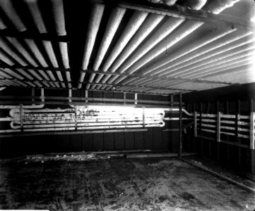 Junior Army and Navy Stores Ltd refrigerating chamber on the 'Borodino' (1911) RMG G11017
