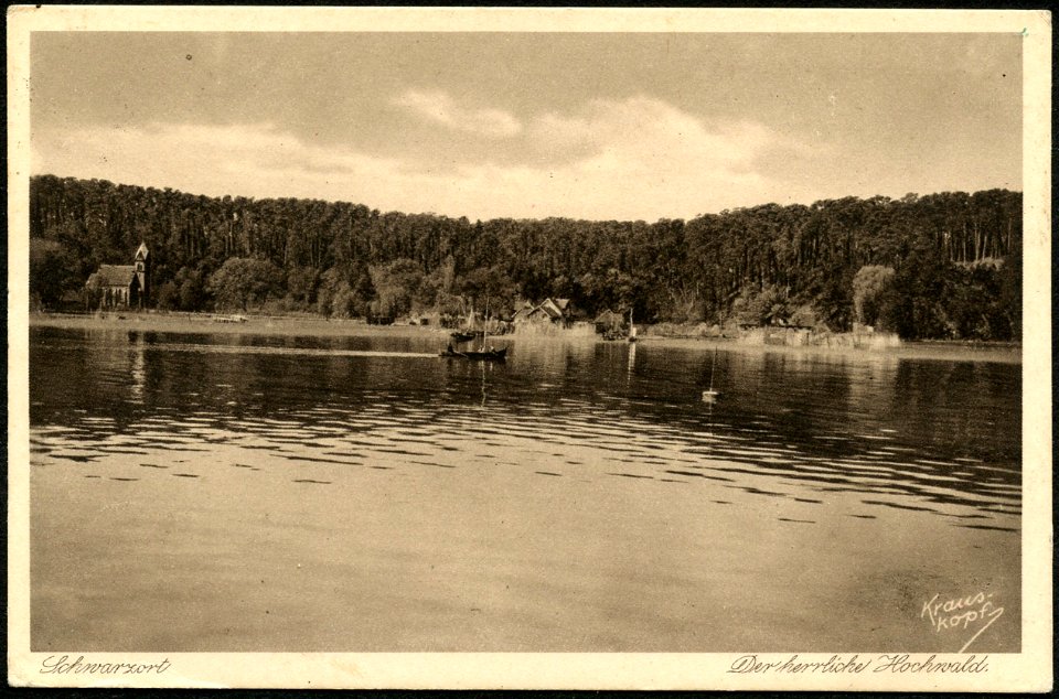 Juodkrantė-Schwarzort-postcard-1936