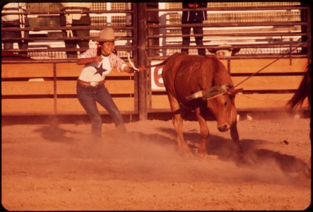 Junior-rodeo-is-sponsored-by-the-parker-indian-rodeo-association-and-takes-place-on-the-colorado-river-indian-reservation-may-1972 7152685983 o photo