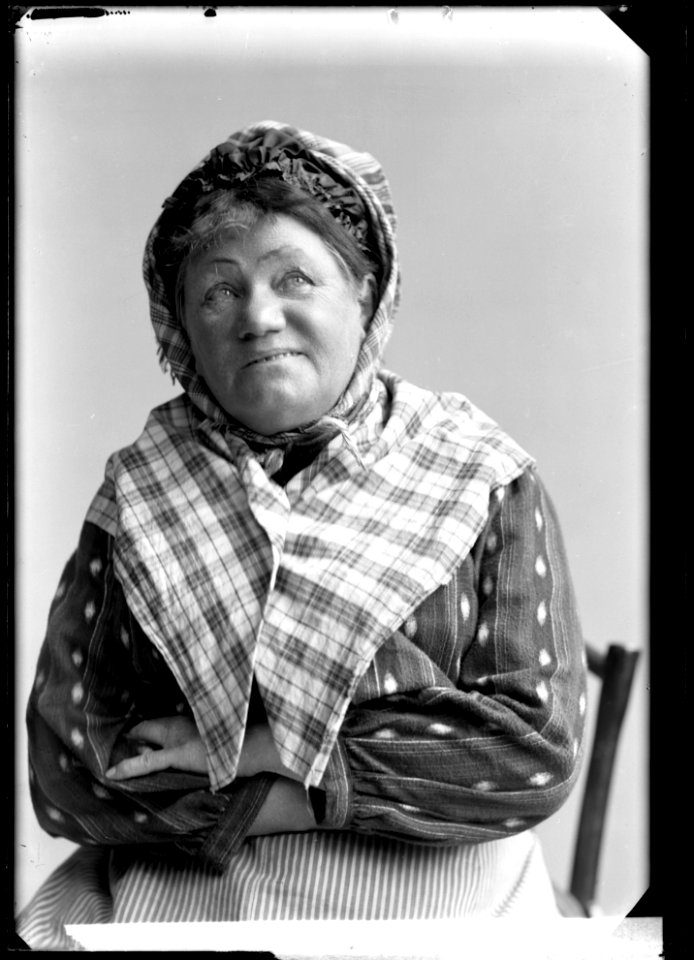 Julia Magnusson in Allt på sin rätta plats at Södra teatern 1906 - SMV - GM003
