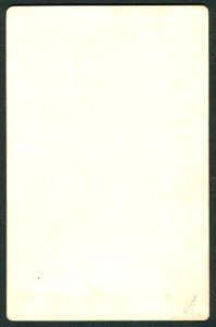 Julius Giere Artistischer Leiter S. Kaulbach Hannover Sophienstr. 5 Kabinettfoto KAB Schauspieler A Rückseite