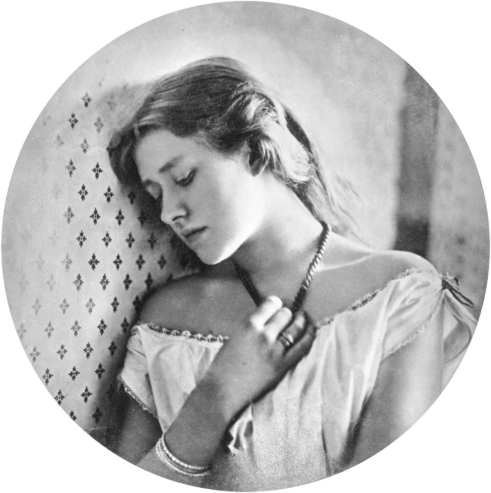 Julia Margaret Cameron - Ellen Terry at Age Sixteen - Google Art Project, B&W