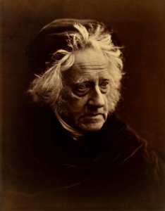 Julia Margaret Cameron - John Herschel (Metropolitan Museum of Art copy, restored) (cropped) photo