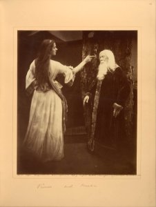 Julia Margaret Cameron - Vivien and Merlin photo