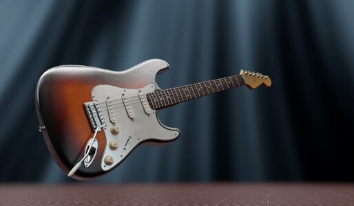Musical instrument electrically rock music