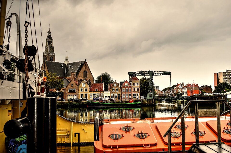 The kolk church lift bridge