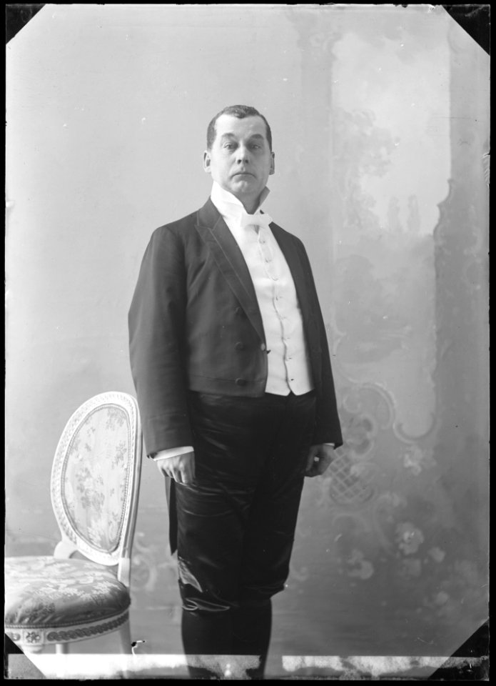 Justus Hagman in Gamla Heidelberg at Svenska teatern 1903 - SMV - NH001