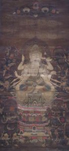 Juntei Kannon (Cundi), 12th century, Tokyo National Museum