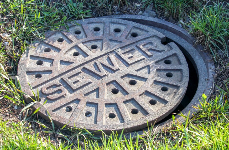 Outdoors round stone