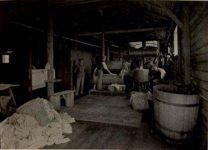 K.u.k. Bergungsstelle in Villach. Felddampfwäscherei. (BildID 15477723)