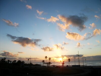 Landscape sunset brazil