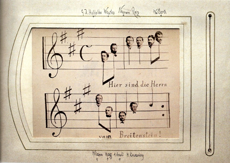 JW Hornung - Hier sind die Herren vom Breitenstein. Igel, 1895 (EFM041)