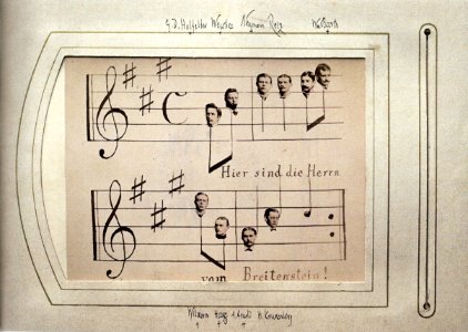 JW Hornung - Hier sind die Herren vom Breitenstein. Igel, 1895 (EFM041)
