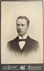 JW Hornung - Paul Morstatt VDSt (CdV 1903)