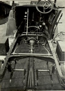 K.u.k.Kraftwagen Werkstätte in der Cellulosefabrik Villach. Bergeisbremse, kombiniert mit Gleitschutz und Bergstütze. (BildID 15468088)